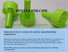 Tablet Screenshot of hunterfob.com